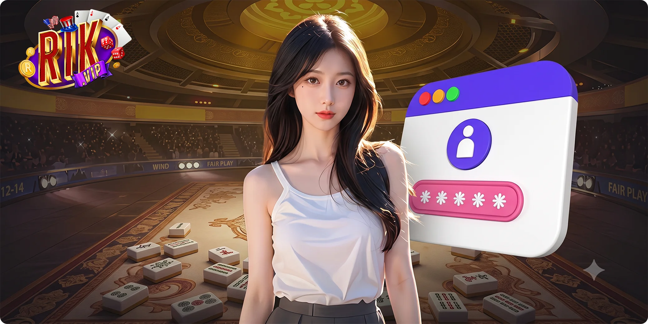 Các bước khôi phục mật khẩu Rikvip