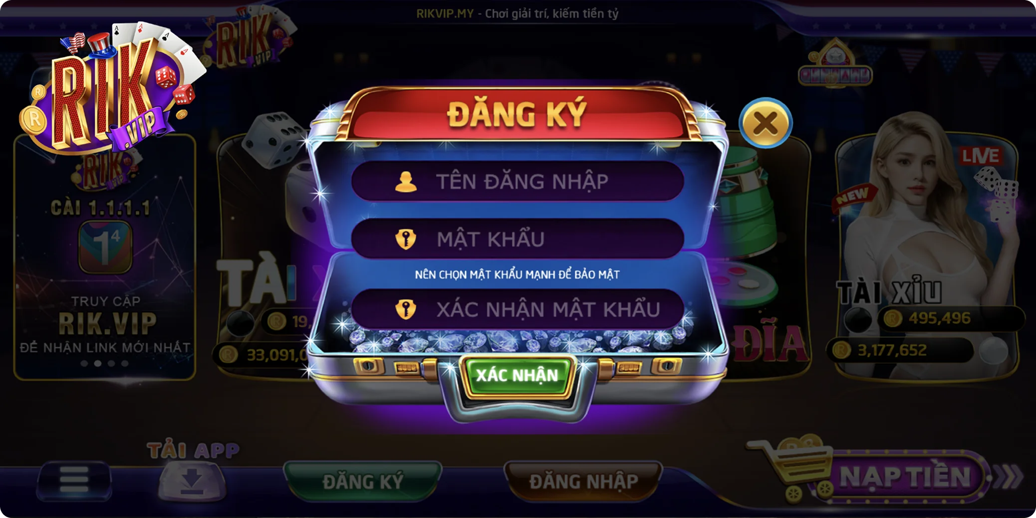 Hướng dẫn chi tiết cách đăng ký Rikvip